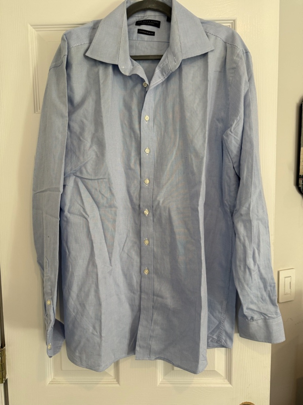 Bloomingdale's Light Blue Men's Dress Shirt